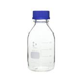 柴田科學(xué)SIBATA  螺紋口瓶帶藍(lán)帽500mL，017200-500A,017200-500A