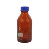 柴田科學(xué)SIBATA 螺紋口瓶安全涂層帶茶褐色藍(lán)帽100mL，017290-100A,017290-100A